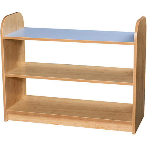 Early Years 2 Tier Open Back Storage Shelving Unit