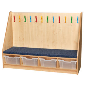Early Years Cloakroom 12 Hook Tidy