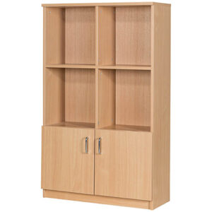30 File Storage Unit with Cupboards – 1312mm High