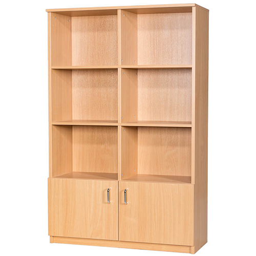 40 File Storage Unit with Cupboard - 1710mm High