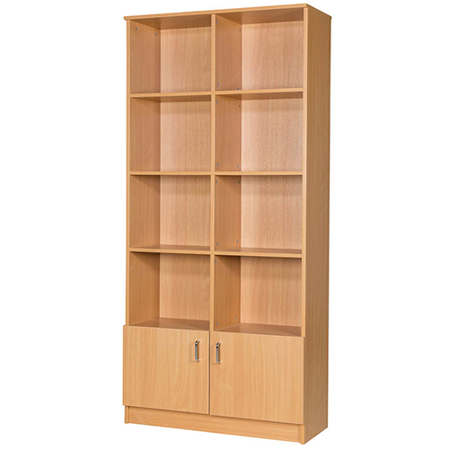 50 File Storage Unit with Cupboard - 2108mm High
