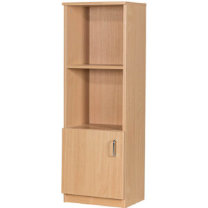 15 File Storage Unit with Cupboard - 1312mm High