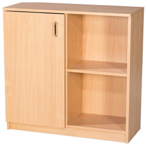 20 File Storage Unit with Half Cupboard – 914mm High