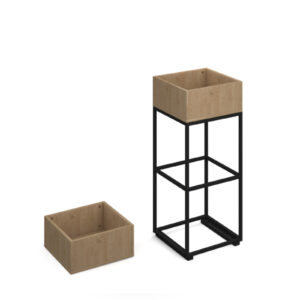 Unite Modular Storage Single Wooden Planter Box - Two Sizes