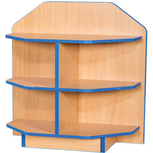 Folio Premium 650mm Wide End Cap School Library Bookcase - 750mm to 1800mm High