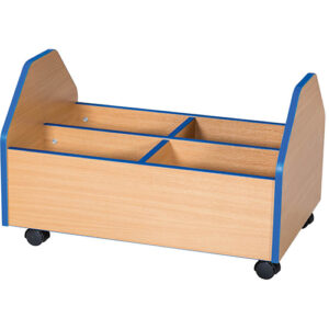 Folio Premium Low School Library Mobile Book Browser - 400mm High