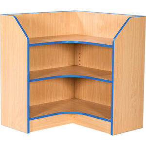 Folio Premium 750mm Wide Internal Corner School Library Bookcase - 750mm to 1800mm High