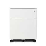 Form-Steel-2-Drawer-Mobile-Pedestal-White-Nobis-Office-Furniture