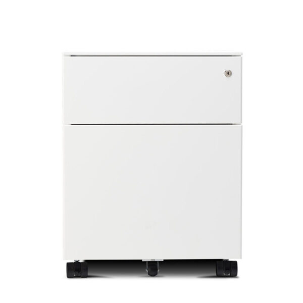Form-Steel-2-Drawer-Mobile-Pedestal-White-Nobis-Office-Furniture