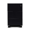 Form-Steel-Slimline-3-Drawer-Mobile-Pedestal-Black-Nobis-Office-Furniture