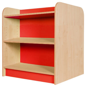 KubbyClass Double Sided Library Bookcase 750mm High