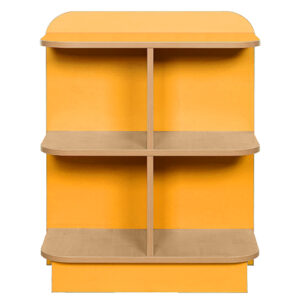 KubbyClass D-End Cap Library Bookcase - 750mm High