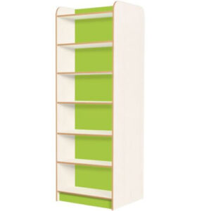 KubbyClass Polar School Library Double Sided Bookcase - 2000mm High