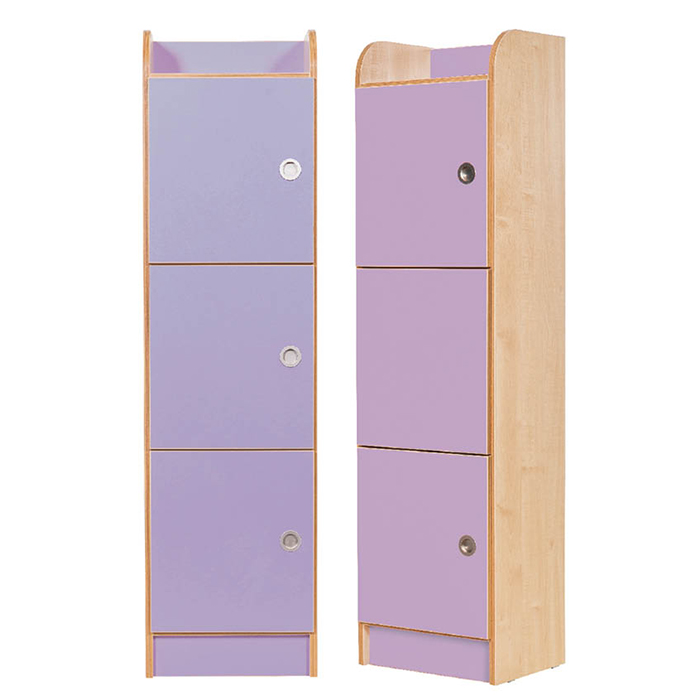 Kubbyclass Cloakroom Three Door Locker