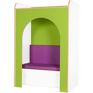 Kubbyclass Polar School Library Reading Nook with Pad - 1500mm High