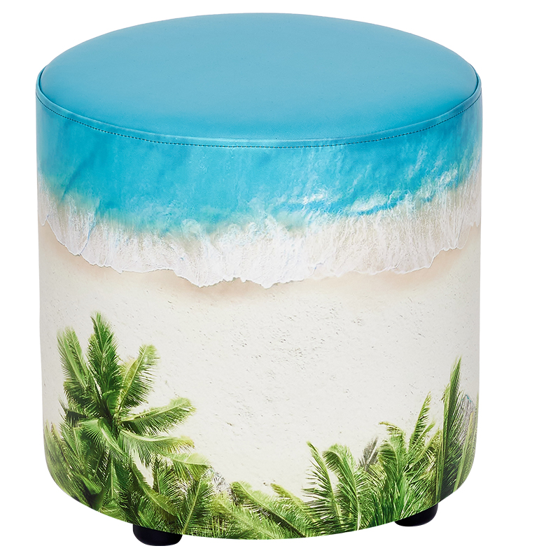 ACORN Durable Landscape Scenery Soft Seat Pod - Beach Pattern