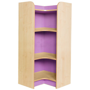 Kubbyclass Internal Corner Library Bookcase - 1000mm High
