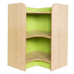 Kubbyclass Internal Corner Library Bookcase - 750mm High