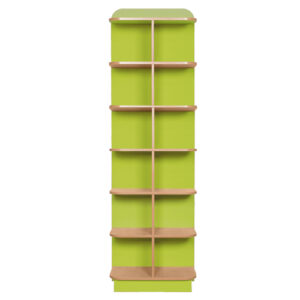 KubbyClass D-End Cap Library Bookcase - 2000mm High
