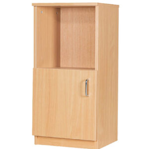 10 File Storage Unit with Cupboard - 914mm High