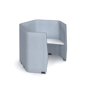 Priva Hexagonal Left Hand Workstation Pod 1500mm High