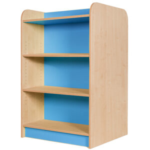 KubbyClass Double Sided Library Bookcase - 1000mm High