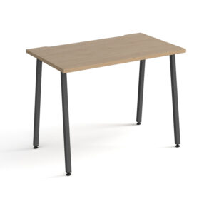 Sparta Onyx Grey Home Office Desk -1000mm Wide