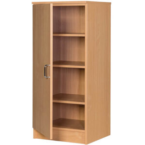 Element Series Ready‑Built Single Door Storage Cupboard – 500mm × 1200mm High