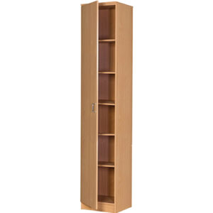 Element Series Ready‑Built Tall Single Door Storage Cupboard – 500mm × 1800mm High
