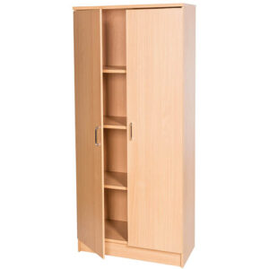 Element Series Ready‑Built Tall Double Door Storage Cupboard – 690mm × 1510mm High