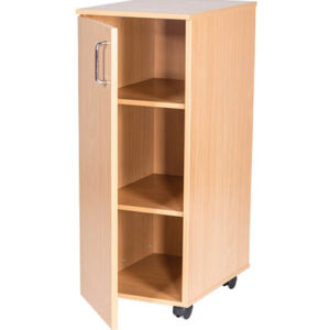 Element Series Mobile or Static Single Door Storage Cupboard – 356mm × 864mm High