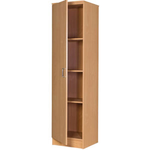 Element Series Ready‑Built Single Door Storage Cupboard – 356mm × 1428mm High
