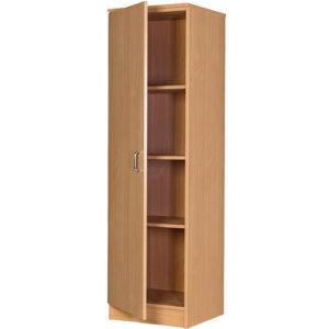 Element Series Ready‑Built Tall Single Door Storage Cupboard – 356mm × 1674mm High