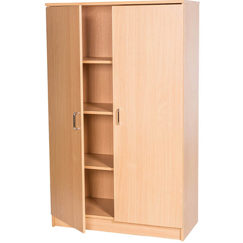 Element Series Ready‑Built Tall Double Door Storage Cupboard – 1024mm × 1674mm High