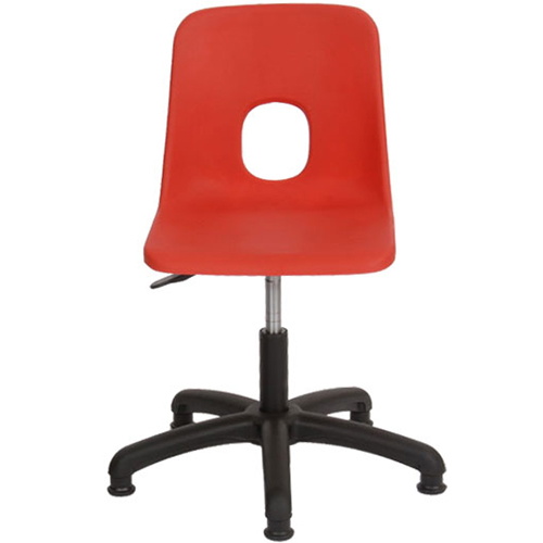 Series E Polypropylene Classroom Swivel Base Chair - 360-490mm High