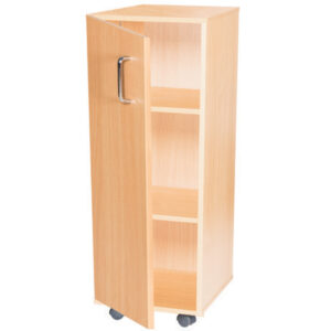 Element Series Mobile or Static Single Door Storage Cupboard – 356mm × 943mm High