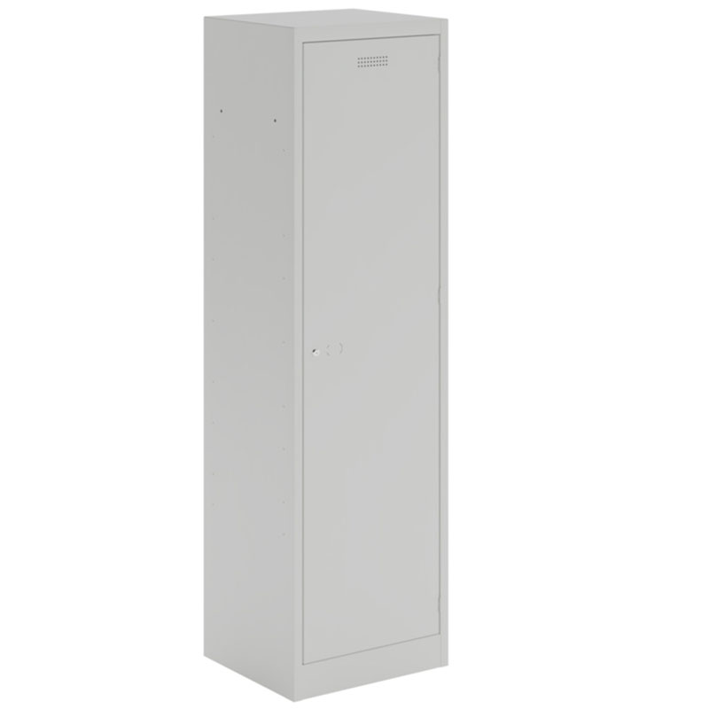 Steel Police Locker - Grey