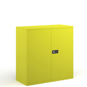 Steel 1 Shelf Contract Cupboard - 1000mm High Bespoke Colours