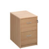 Wooden-2-drawer-filing-cabinet-with-silver-handles-730mm-high-beech
