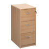 Wooden-3-drawer-filing-cabinet-with-silver-handles-1045mm-high-beech