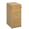 Wooden-3-drawer-filing-cabinet-with-silver-handles-1045mm-high-oak