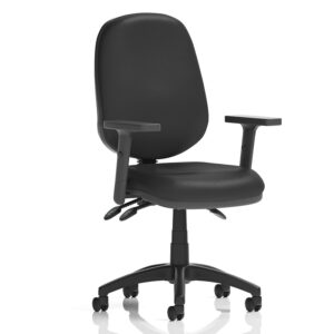 Eclipse Plus III Ergonomic Fabric Chair – Adjustable Arms