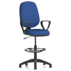 Eclipse Plus I Lever Draughtsman Chair With Footring and Fixed Arms