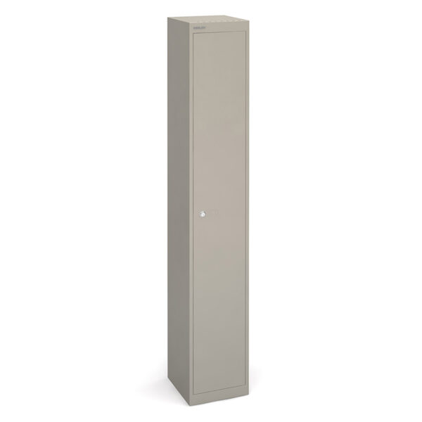 NOFCLK121G - Bisley lockers with 1 door 305mm deep