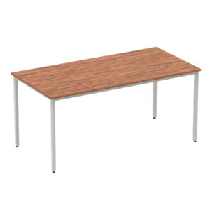 Impulse Rectangular Meeting Table with Silver Frame 1600mm x 800mm