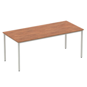 Impulse Rectangular Meeting Table with Silver Frame 1800mm x 800mm