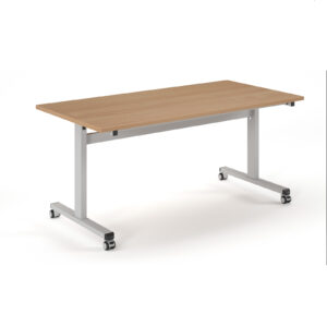Pro Fliptop Meeting Table with Silver Frame - 1600mm x 800mm