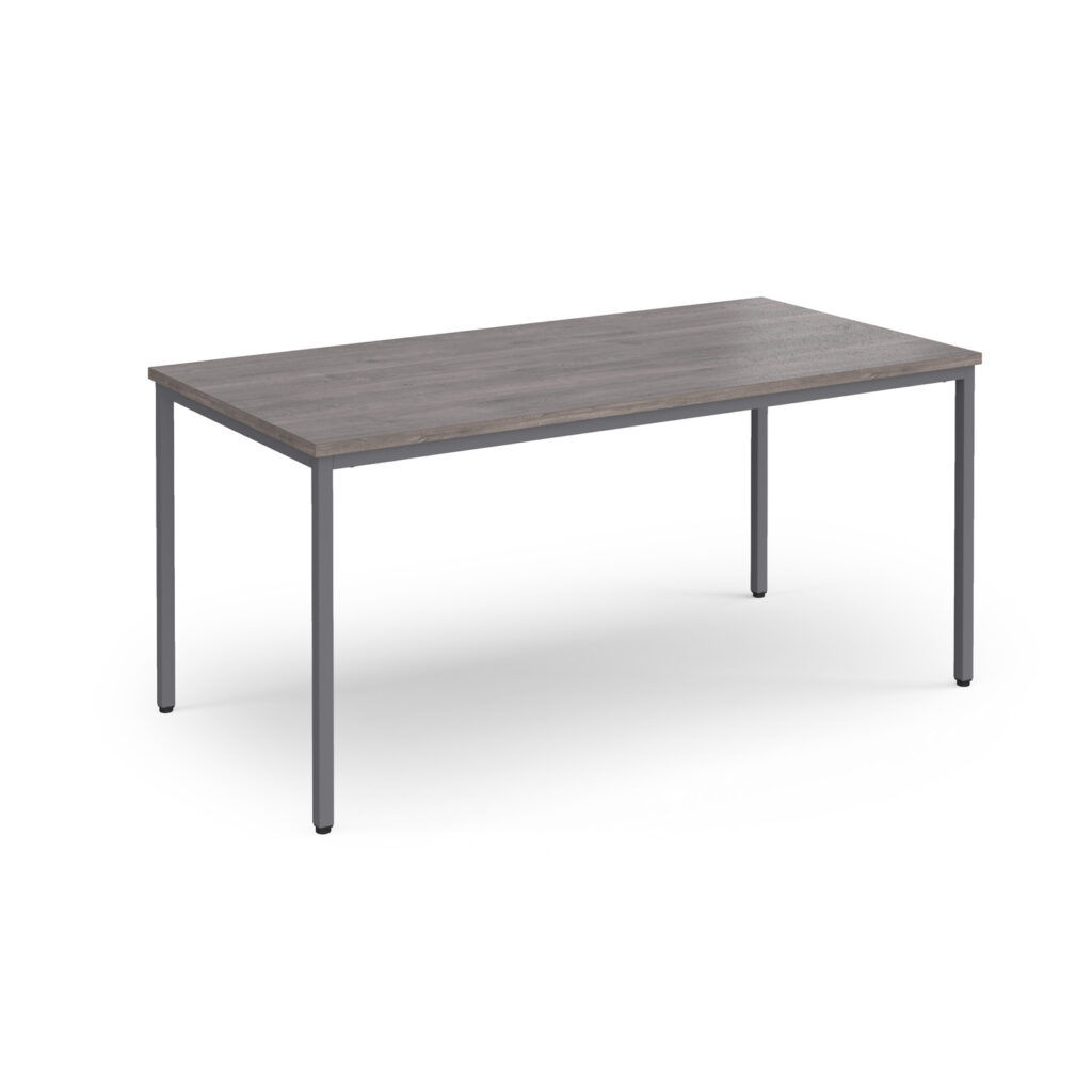 Rectangular Flexi Table with Silver Frame 1600mm x 800mm