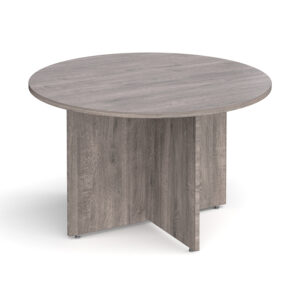 Arrow Head Leg Circular Meeting Table - 1200mm Dia