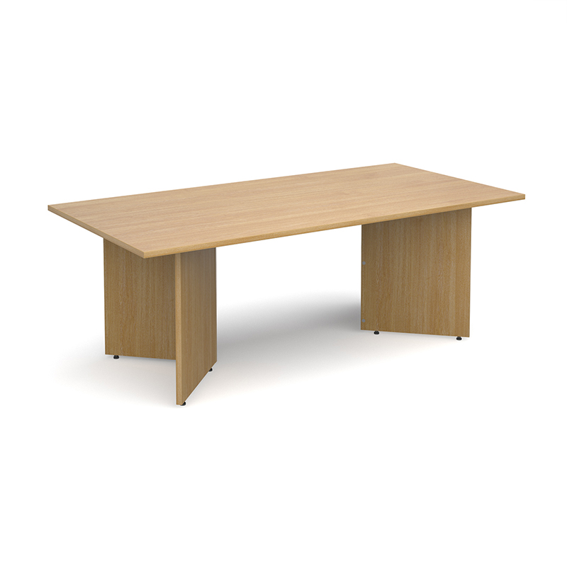 Arrow Head Leg Rectangular Boardroom Table 2000mm x 1000mm